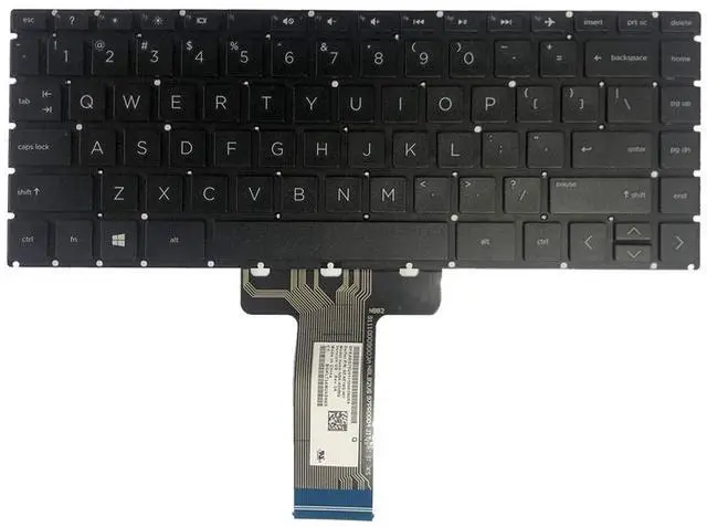Main image of Zahara US Keyboard Black Replacement for HP 14-CF 14S-CF 14-DK 14S-DK 14-DF 14S-DF Series 14s-cf1000 14s-cf2000 14-cf0013dx 14-cf0006dx HP 14-cf0012ds 14-cf0014dx 14-cf0016ca 14-cf0018ca Laptop