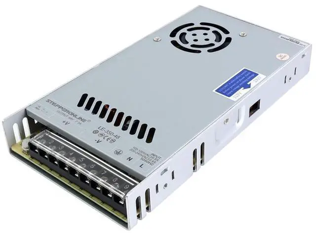 Main image of STEPPERONLINE AC 115/230V to DC 48V 7.3A 350W Switching Power Supply Transformer Adapter for Stepper Motor CNC Router Kits