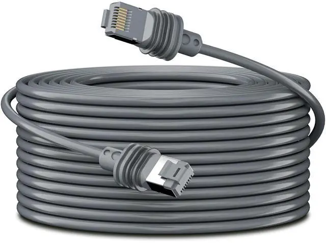Main image of FONKEN Starlink Gen 3 Cable 150FT/46M, Waterproof Starlink Cable for Rectangular Satellite Gen 3 Replacement Extension C-able Durable High-Speed Star-Link Ethernet Cord for Star-Link Standard V3-Gray