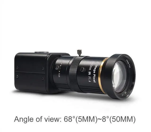 Alt view image 4 of 5 - MOKOSE SDI Camera, HD-SDI 2 MP 1080P HD Digital CCTV Security Camera, 1/2.8 High Sensitivity Sensor CMOS with 5-50mm Manual Varifocal HD Lens