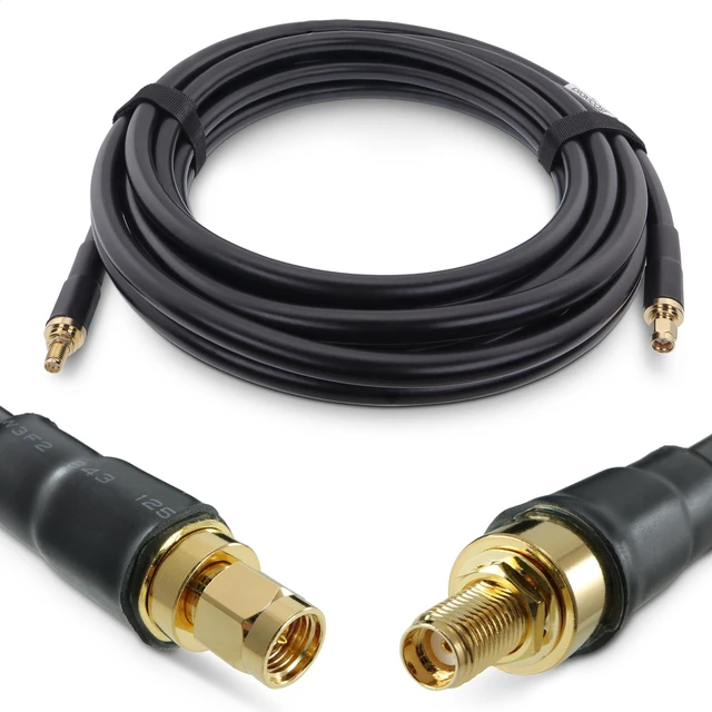 Main image of Proxicast 15 ft SMA Male to SMA Female 50 Ohm Low-Loss CFD400 Coax Cable