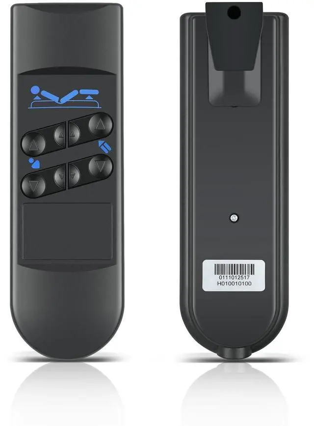 Alt view image 2 of 5 - HZIME New Replacement Bed Motor Hand Remote Control Compatible for Okimat II6 Button 5 Pin Remote for Okin Refined Hospital Beds
