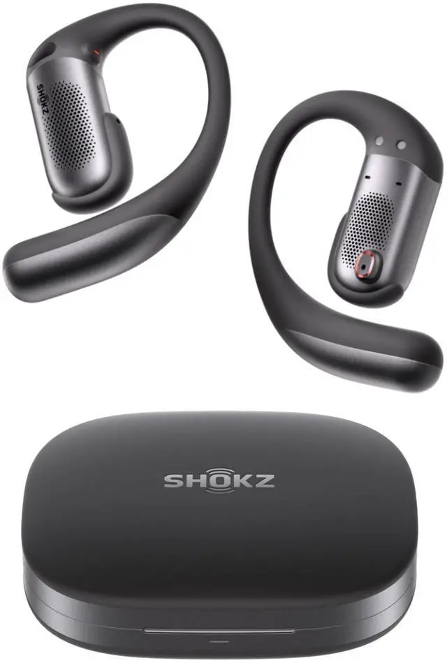Main image of SHOKZ OpenFit Pro Open-Ear True Wireless Earbuds with Open-Ear Noise Reduction, Optimised for Dolby Atmos, Deep Bass, 50H Playtime, AI-Powered Clear Calls for Work, Sport, Bluetooth 6.1, IP55,