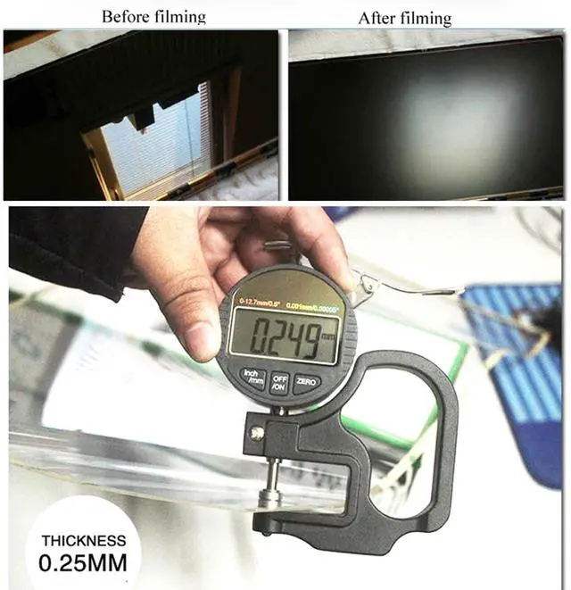 Alt view image 5 of 5 - TYRHMY 70 Inch Anti Glare TV Screen Protector Anti Glare for TV Blue Light Filter Matte Finish for Glare Reduction, Reflection Control, and Optimising glare on TV screens