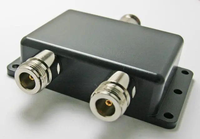 Alt view image 3 of 5 - AEC PD-1002S-NS25TA-NS25TA, N-Type 50 ohm Female, Power Splitter