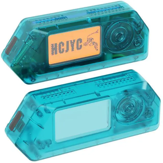 Main image of HCJYC Transparent Hard Case for Flipper Zero (Glacier Blue)