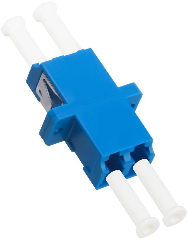 Alt view image 4 of 5 - Duogalia 200 Pack LC to LC Duplex Fiber Optic Coupler - LC Duplex Singlemode Fiber Optic Cable Connector Adapter