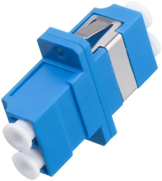 Alt view image 2 of 5 - Duogalia 200 Pack LC to LC Duplex Fiber Optic Coupler - LC Duplex Singlemode Fiber Optic Cable Connector Adapter