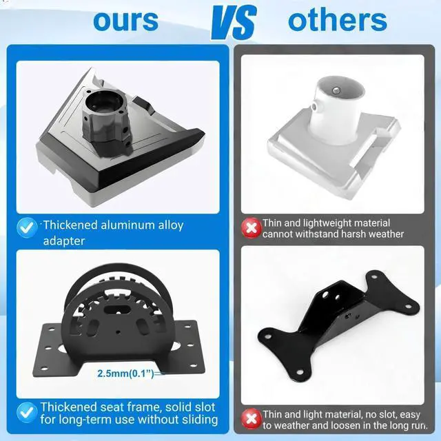 Alt view image 3 of 5 - Heavy-Duty Starlink Gen 3 Wall & Roof Mount Kit, Iron Grey