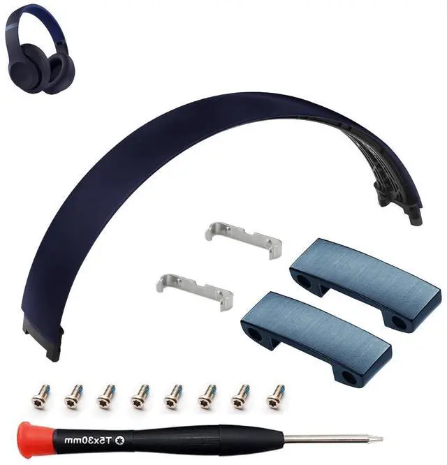 Main image of HQB-STAR Studio Pro 2023 Replacement Headband & Hinge Replacement for Studio Pro 2023 Headphone,Durable Parts Accessories Repair Kit Set (Blue)