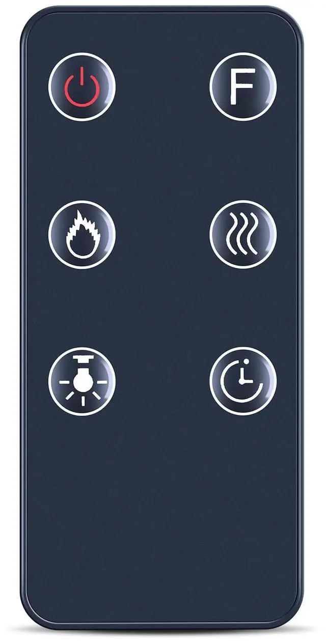 Main image of New Fireplace Replacement Remote Control Fit for Anpuce 50 60 70 80 inch Ultra-Thin Electric Fireplace