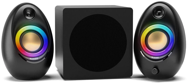 Main image of Bluedee Computer Speakers with Subwoofer, 2.1 PC Speakers, 80W Peak Power