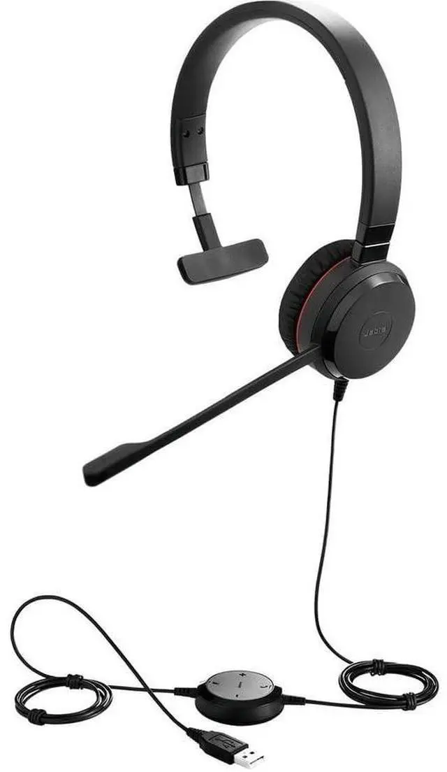 Alt view image 4 of 5 - Jabra Evolve 20SE UC Mono Wired Headset