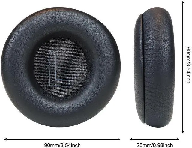 Alt view image 5 of 5 - SINOWO Replacement Lambskin Earpads for Bang & Olufsen Beoplay H9 3rd Gen Headphones(Not Fit H9 and H9i),Sheepskin Ear Pads Cushions with Noise Isolation Memory Foam(Black)