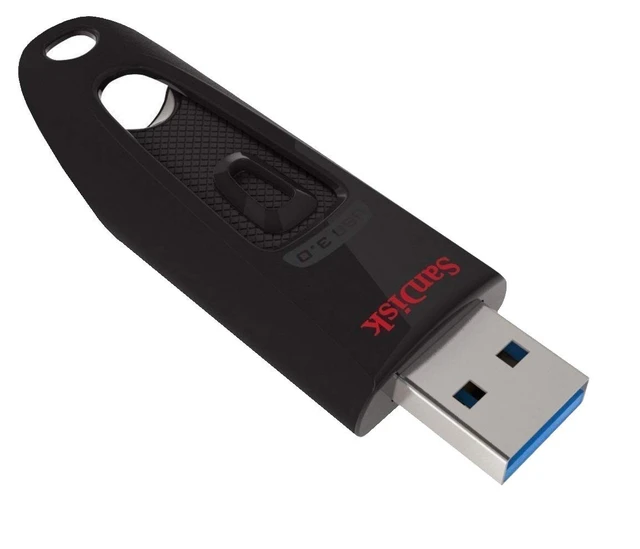 Alt view image 3 of 5 - SanDisk USB Flash Drive 128GB Ultra Pen Drive Portable Memory Stick Compatible with Laptops and Computers - SDCZ48-128G-U46 Bundle with (1) Everything But Stromboli Lanyard
