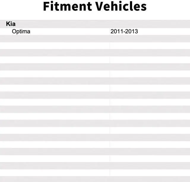 Alt view image 2 of 5 - 957602T001 Park Assist PAS Camera Compatible with Kia Optima 2011 2012 2013.
