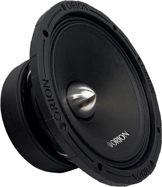 Alt view image 2 of 5 - Orion XTR XTX852 High Efficiency 8 Mid-Range Bullet Loudspeakers, 1600W Max Power, 400W RMS, 2 Ohm, 2 Voice Coil - Pro Car Audio Stereo, Midrange Speakers (Pair)