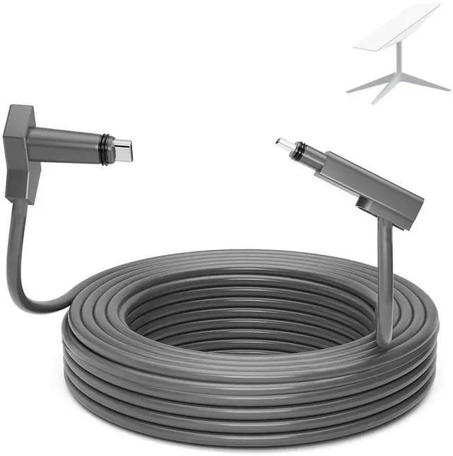 Main image of CHGRNLF Gen 2 Cable for Starlink 300FT/91M, Replacement Cable for Star Link V2 Standard Actuated Kit Waterproof Grey
