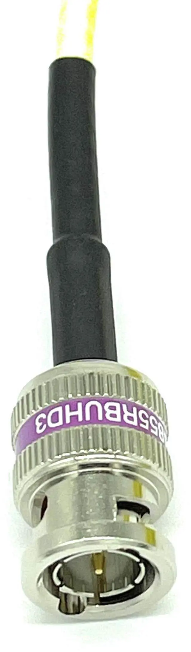 Alt view image 3 of 5 - AV-Cables 12G 4K HD SDI BNC - BNC Cable 4855R Mini RG59 (6ft, Yellow)