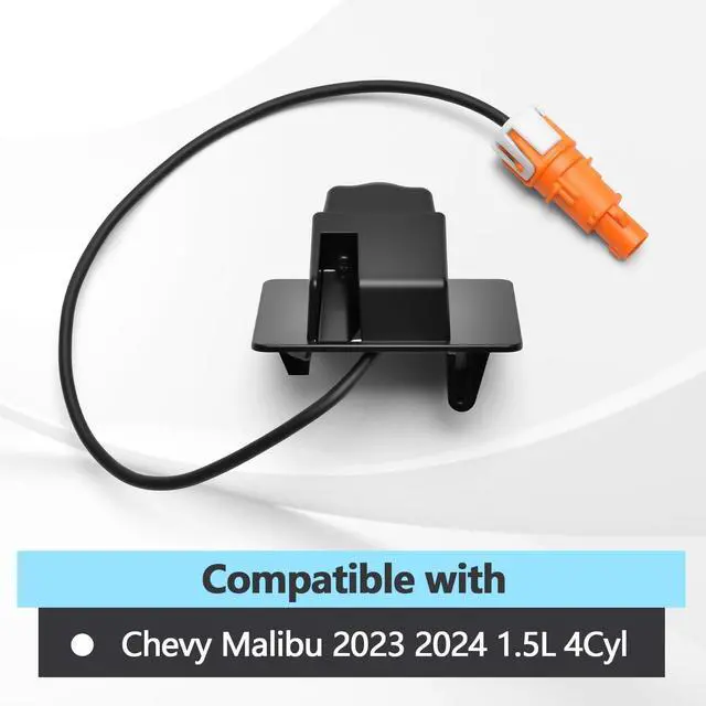 Alt view image 3 of 5 - Backup Camera Compatible with Chevy Malibu 2023 2024 1.5L 4Cyl Replaces 84543080 42861580, Car Rear View Camera, Reverse Parking Assist