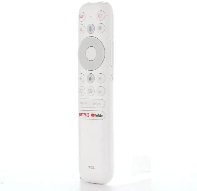 Alt view image 2 of 3 - Dan's Originals RC902N / FER1 TV Remote Control with Voice for TCL NXTVISION Google Tv's ^^ White ^^ Netflix ^^ YouTube - G0401-000232