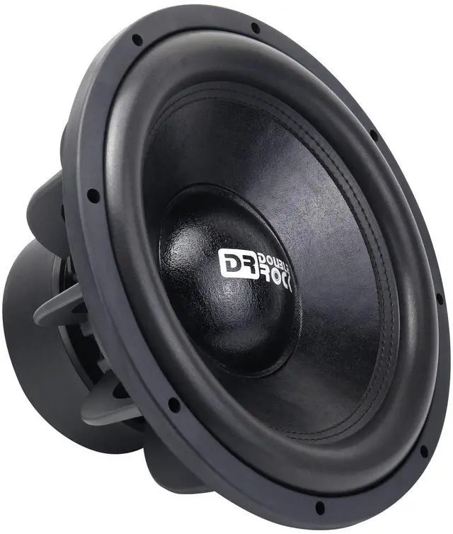 Main image of DR DOUBLE ROCK KS15D4 15-inch Car Subwoofer, 2500W Peak High Power D4 Dual Voice Coil Clean Deep Bass Low Distortion Woofer
