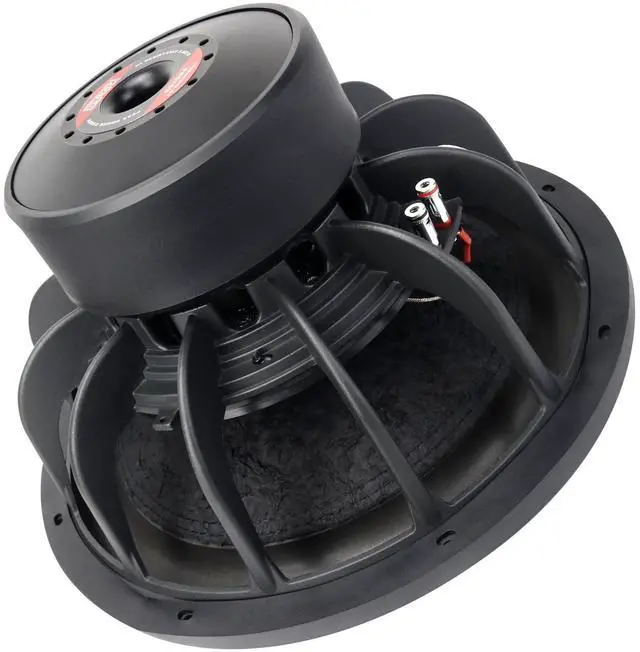 Alt view image 5 of 5 - DR DOUBLE ROCK KS15D4 15-inch Car Subwoofer, 2500W Peak High Power D4 Dual Voice Coil Clean Deep Bass Low Distortion Woofer