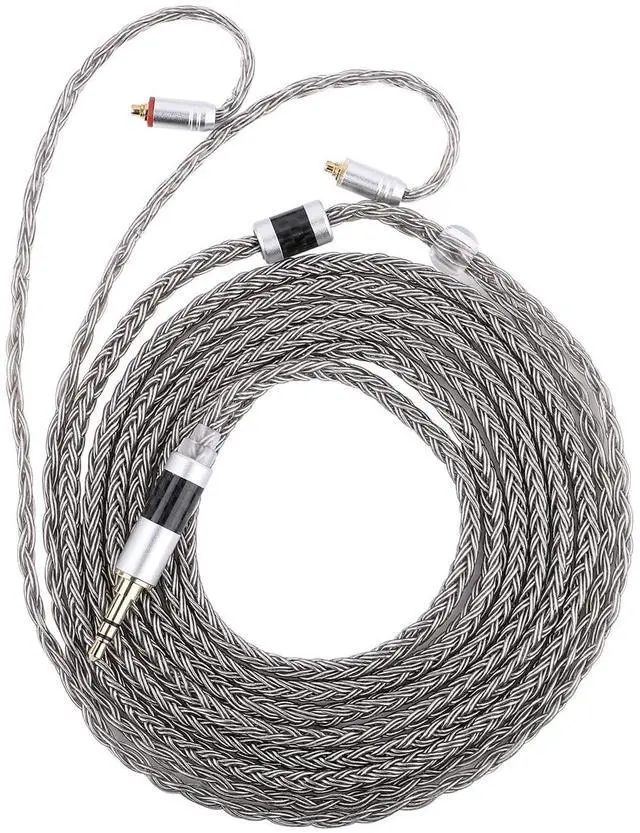 Main image of Linsoul Tripowin Zonie IEM Cable, 2m Long Earbud Cord, 16 Core Silver Plated Earphone Cable, in Ear Monitor Wire for Audiophile Musician (MMCX)