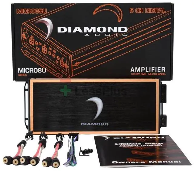 Main image of Diamond Audio MICRO85U 950W 5-Channel Full Range Class D Amplifier (MICRO85U)