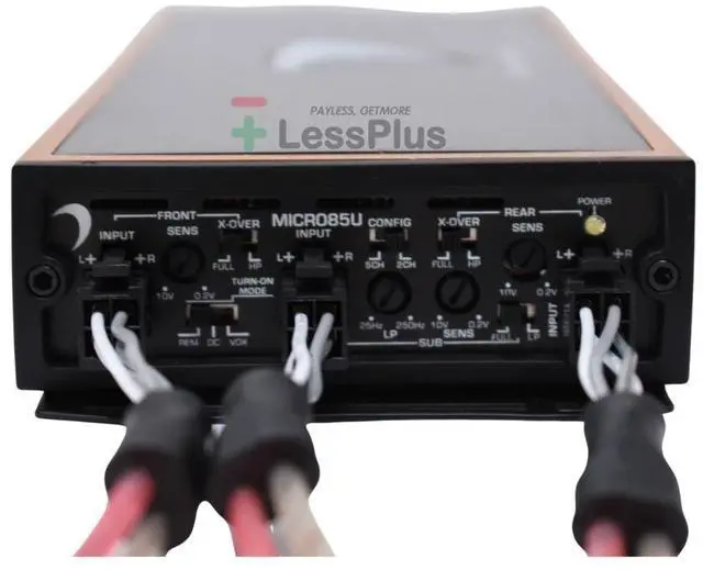 Alt view image 4 of 5 - Diamond Audio MICRO85U 950W 5-Channel Full Range Class D Amplifier (MICRO85U)