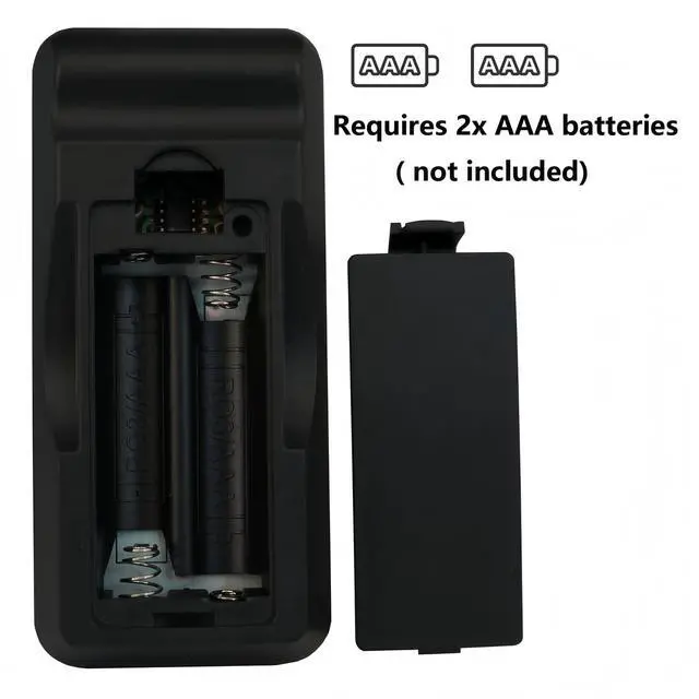 Alt view image 5 of 5 - Replacement Remote Control for Dimplex Fireplace Heater Remote Control 3000370500RP DF2608 NBDF2608 DF2622SS DF2622BLK