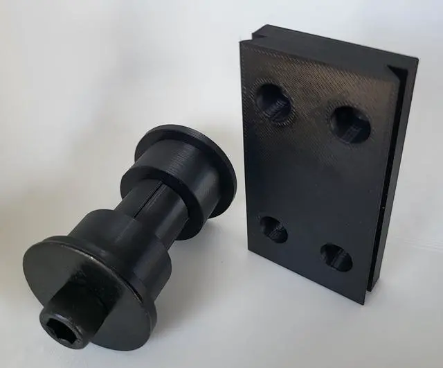 Alt view image 2 of 5 - Bog Death Grip Tripod Conversion Ball Head Adapter Kit W/Arca Adapter - 3/8 Inch