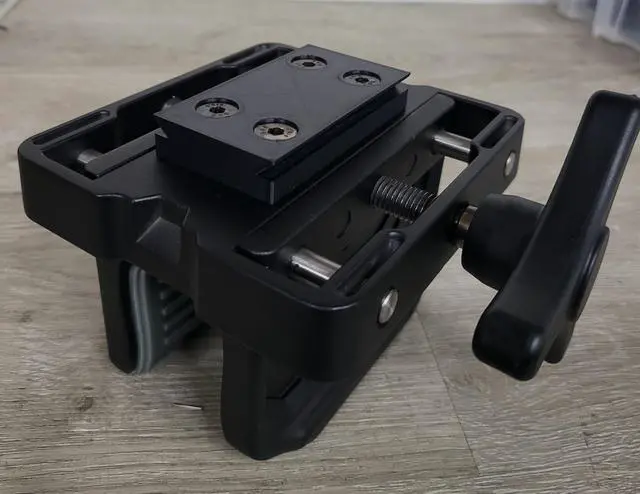Alt view image 4 of 5 - Bog Death Grip Tripod Conversion Ball Head Adapter Kit W/Arca Adapter - 3/8 Inch