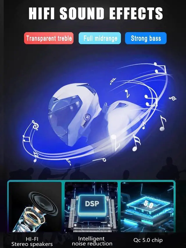 Alt view image 5 of 5 - MAXTO Motorcycle Bluetooth Headset, MX1 2-Riders 800M Universal Intercom Communication Systems, HiFi Stereo Sound/IPX6 Waterproof, Motorcycle Helmet Speaker-Intercom-Headset,1 Pack