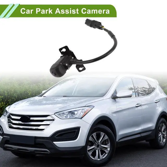 Alt view image 2 of 5 - FUELHOOD Car Park Assist Camera Rear View Backup Reverse Camera for Hyundai Santa Fe 2015-2019 No.957602W600/957602W650 1 Pc