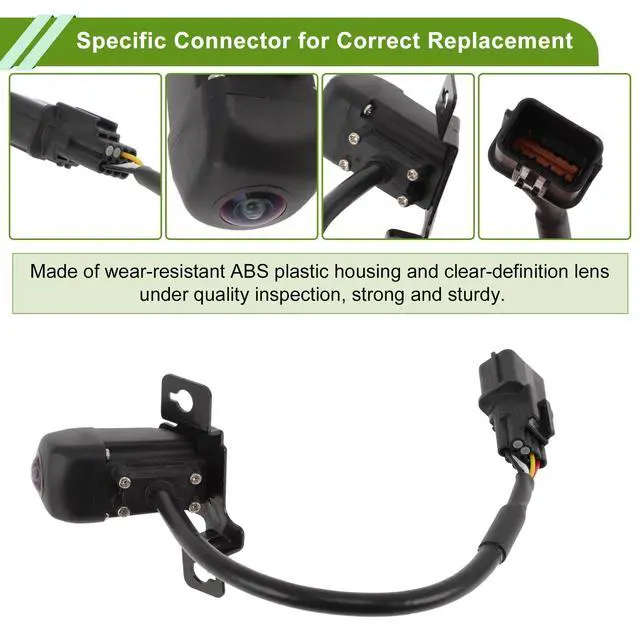 Alt view image 4 of 5 - FUELHOOD Car Park Assist Camera Rear View Backup Reverse Camera for Hyundai Santa Fe 2015-2019 No.957602W600/957602W650 1 Pc
