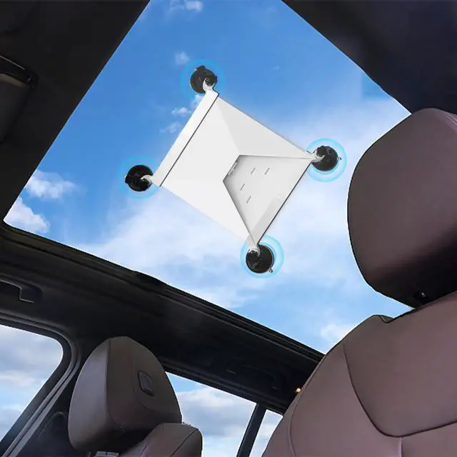 Alt view image 5 of 5 - Starlink Mini Mount for Car,Starlink Mini Suction Cup Mount,Powerful Suction Cups are Road Trip Tested for RVs, Boats, Airplanes and More