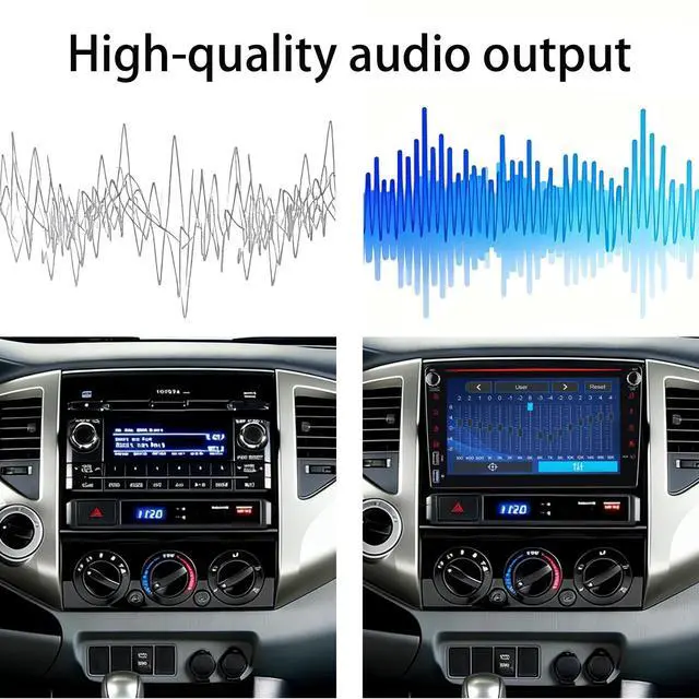Alt view image 5 of 5 - YZKONG Linux Car Stereo Toyota Tacoma 2005-2015 Wireless CarPlay