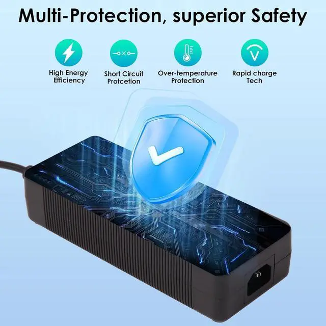 Alt view image 5 of 5 - Power Supply Adapter 4-Pin 48V 3.75A Compatible with Swann NVR16-8580 16 Ch 4k Network Video Recorder Ultra HD CCTV Security System NVR16-8580RN NVR-168580 FJ-SW2028A48003850 FJ-SW2028A48003750