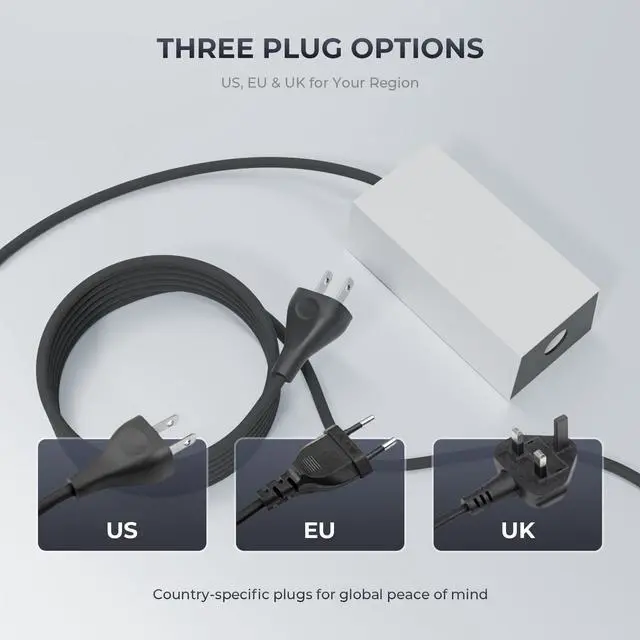 Alt view image 2 of 5 - Steinwhale 60W DC Power Charger for Starlink Mini with Extension Cable, 30V 2A Output, Compatible with Waterproof DC Cable, Short-Circuit Protection, Space-Saving Design