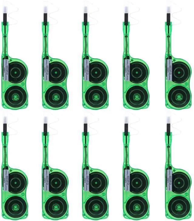 Main image of Duogalia 10-Pack Fiber Optic Cleaner Tools Cleaning Pen for MPO/MTP Connector - Optical Connector Cleaner Over 600 Cleans Fiber Endface Cleans & Optical Connector Cleans(Green)