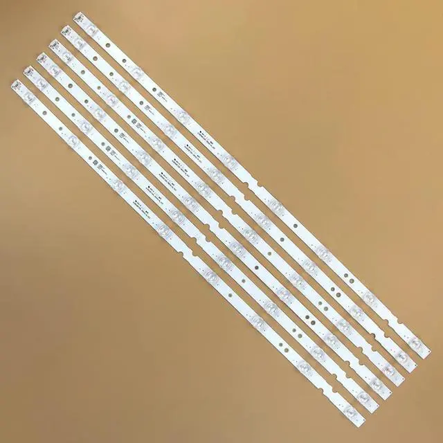Alt view image 2 of 5 - GuuYebe 6 Pieces LED Backlight Strip TV Replacement Part for JL.D65081330-365AS-M 65HR330M08A1 65S421 65S425 65S423 65S425TGAA 65 inch TVs