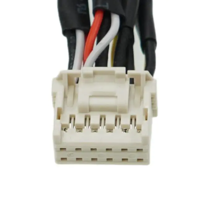 Alt view image 2 of 5 - Xtenzi RCA Cord Assembly Harness Car Audio Video Compatible with Pioneer AVH240EX, AVH241EX, DMH130BT, DMH240EX, DMH241EX, DMH340EX, DMH341EX, DMH342EX