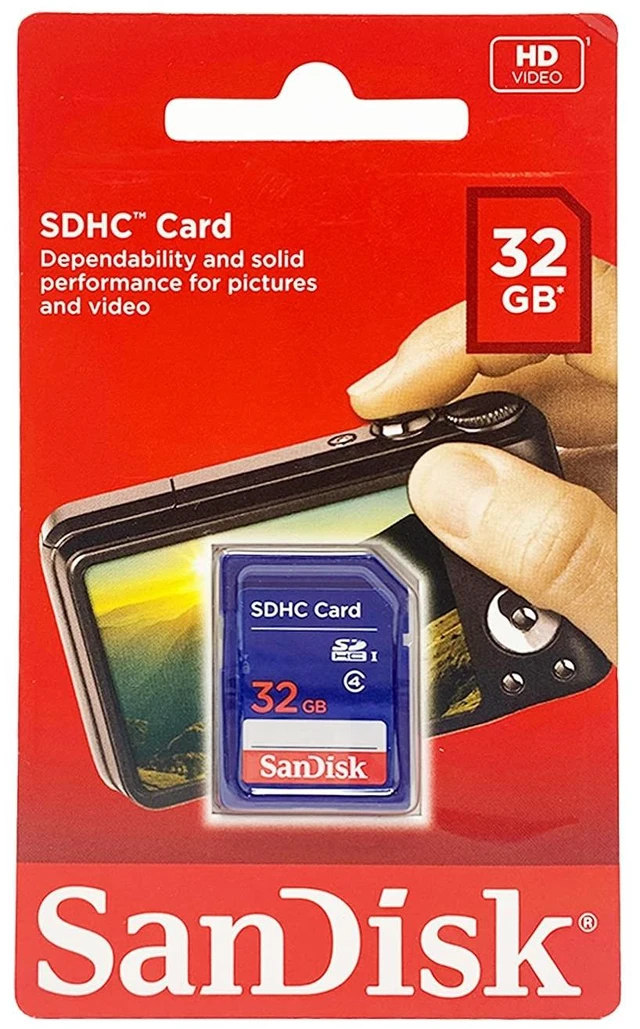 Main image of SanDisk SDSDB-032G-B35 32 GB Secure Digital High Capacity (SDHC) - 1 Card