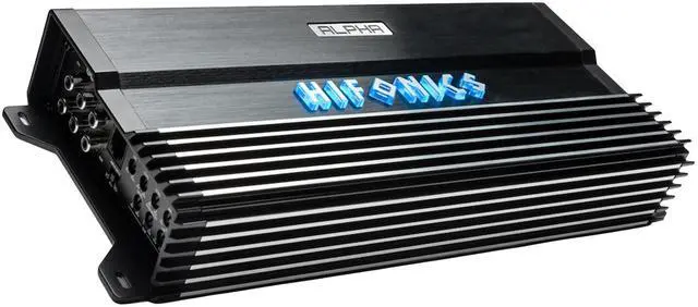 Main image of Hifonics A2500.5D Alpha 2500 Watt 5 Channel Car Audio Amplifier, Hybrid Super D-Class Amp with MOSFET Power Supply & Bass Remote