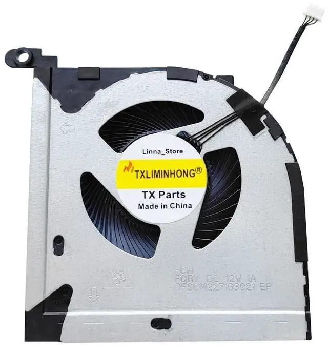 Alt view image 4 of 4 - New Compatible CPU and GPU Cooling Fan for Lenovo Legion Silm 5 Y7000P IRH8 R7000P ARH8 2023 16IRH8 16ARH8 Series DFSCM227163921 FQRY DFSCL12E064861 FQS0 12V 1A (Note:not for fit R7000 Y7000 2023