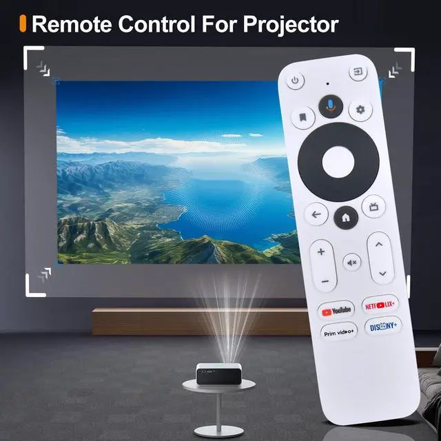 Alt view image 2 of 5 - New Replacement Remote Control Compatible for BenQ HT4550i 4K LED Projector R-C-OHS-C008