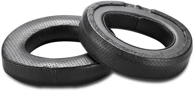Alt view image 5 of 5 - Matecastle Upgraded Fenestrated Sheepskin Leather Ear Pads Compatible with Sennheiser HD820 Audiophile Headphones,Perforated Lambskin Ear Cushions for HD820 Headsets (Black)