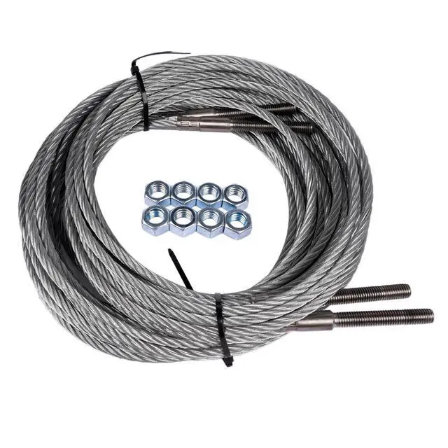 Alt view image 2 of 3 - GLOSSY AUTO PARTS Equalizer Cables Set of 2 Replacement for Quality 9000AS and Q-10000 Two-Post Lift #26K06010 BH-7233-100