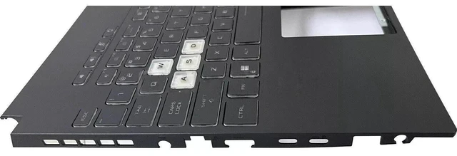 Alt view image 5 of 5 - New Replacement for ASUS TUF Dash 15 FA507/FX517 & TUF Gaming F15 FX507 Series Laptop Palmrest Upper Case Backlit Keyboard Assembly Part 90NR0951-R31 90NR09C1-R31US1 6070B2137812 (RGB)